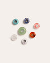 Pendientes Aro Carmen True Colors Acero Baño Oro