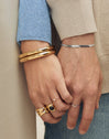 Double Cross Gold Ring