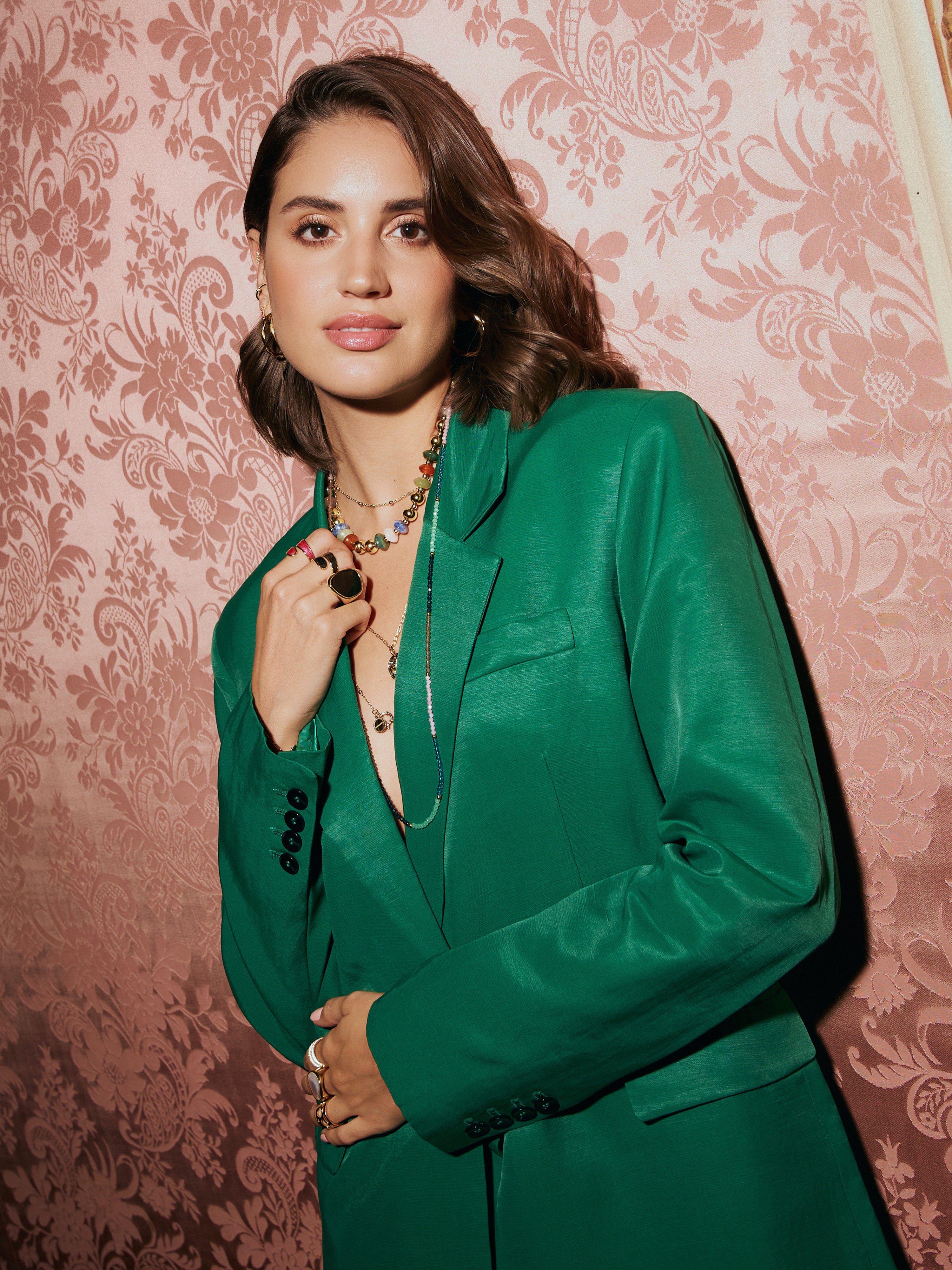 Collar Winter Bomb Acero Baño Oro