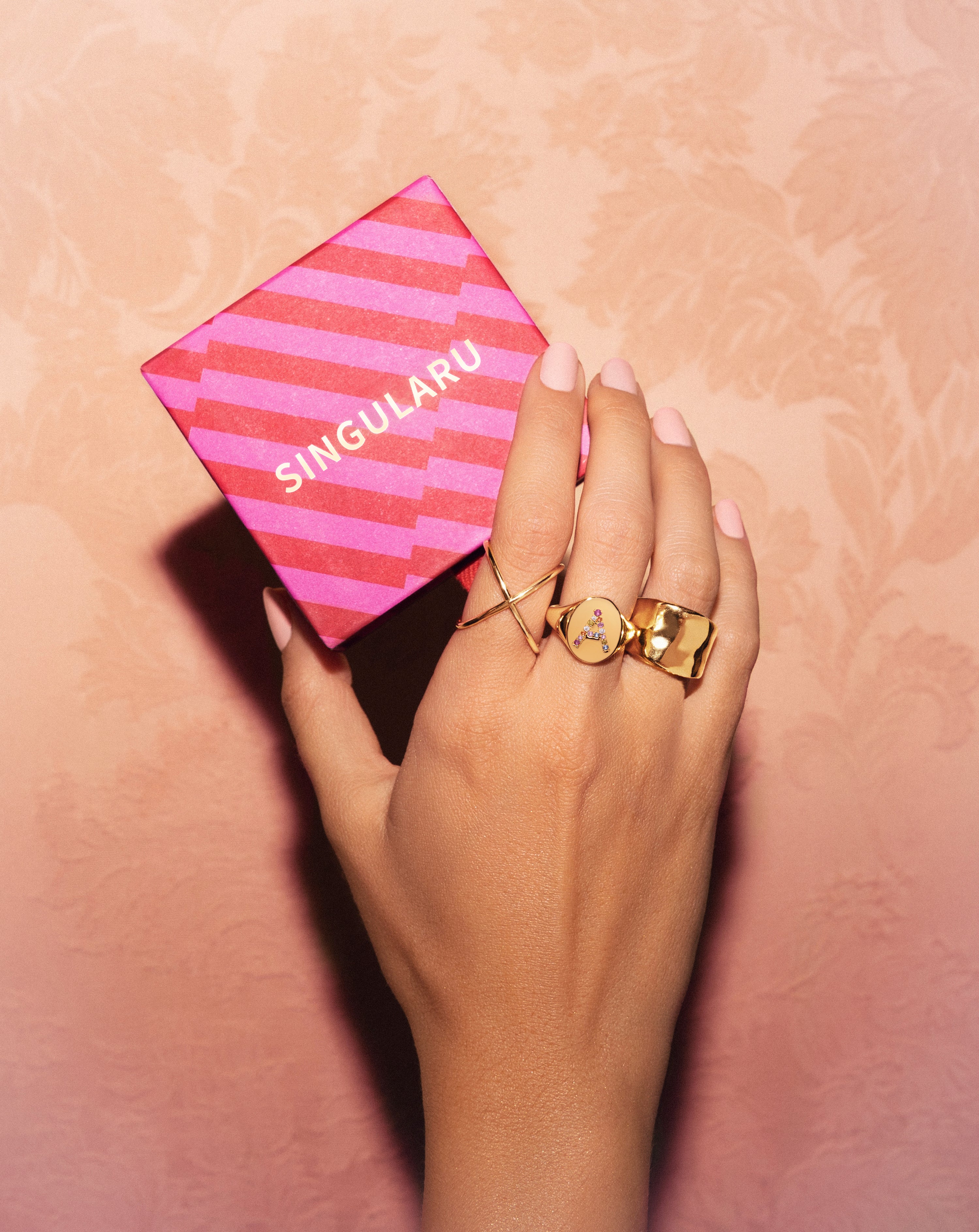 Anillo My Ocean Acero Baño Oro