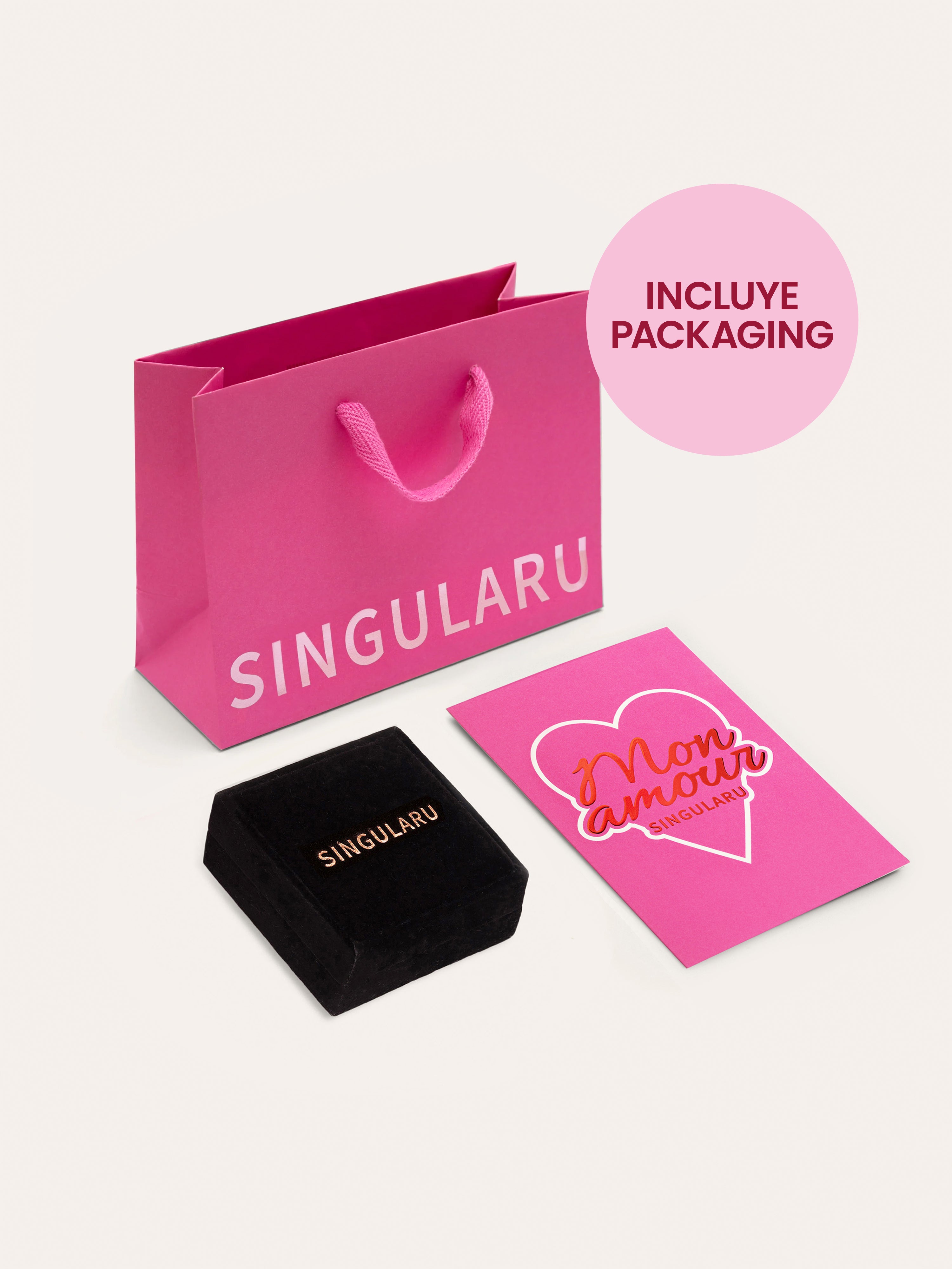 Pack Regalo Collar Polar Star y Pendientes Scarlett S Baño Oro