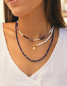 Amulet Blue Gold Necklace
