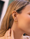 Sophie Lavender Gold Single Earring