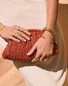 Brazalete Malla Acero Baño Oro