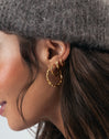 Gleam Colors Gold Earrings