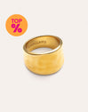 Anillo My Ocean Acero Baño Oro