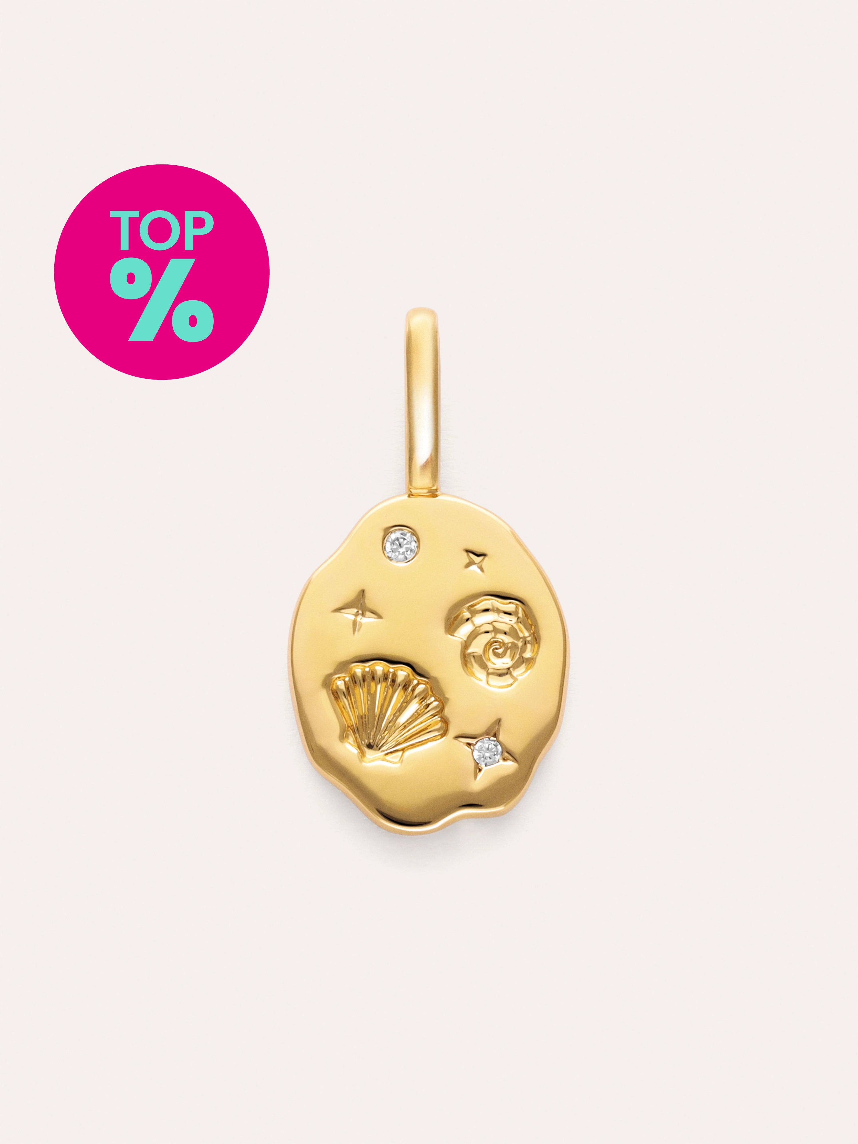 Treasure Charm Gold Plated