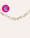 Capri Mother-of-Pearl Necklace Steel Gold Plated