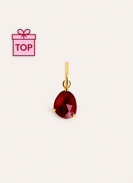 Birthstones Gold Charm