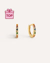 Colors Gold Hoop Earrings