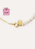 Chic Pearl Stainless Steel Gold Necklace