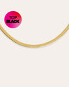 Lisse Stainless Steel Gold Necklace