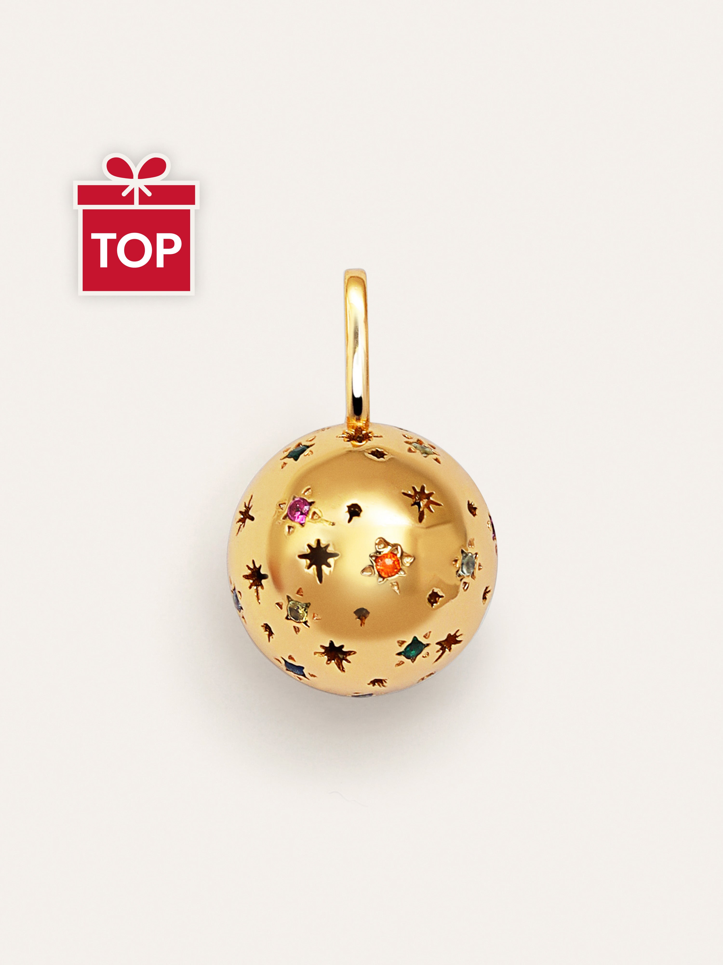 Angel Caller Gold Charm