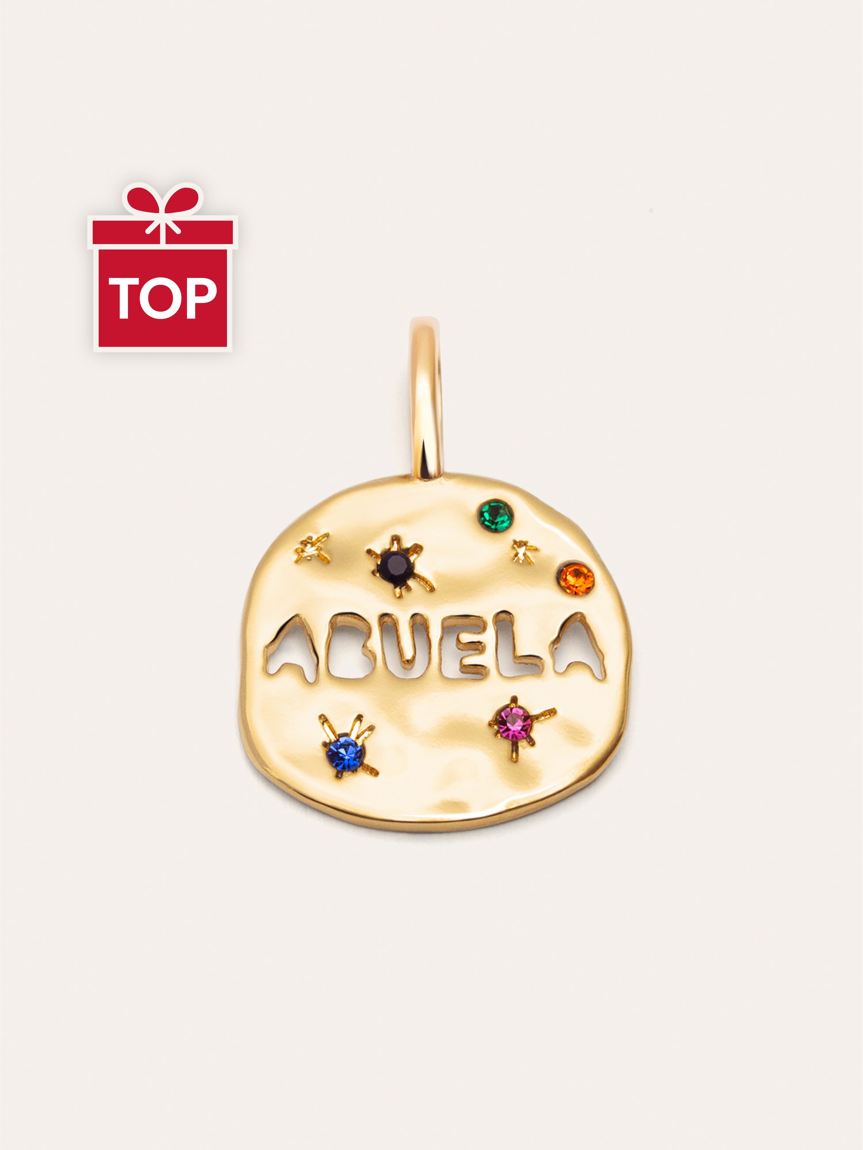Abuela Gold Charm