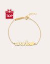 Grandma Heart Gold Bracelet