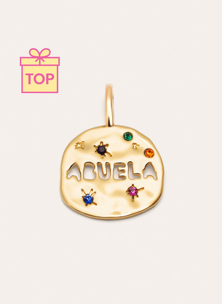 Abuela Gold Charm