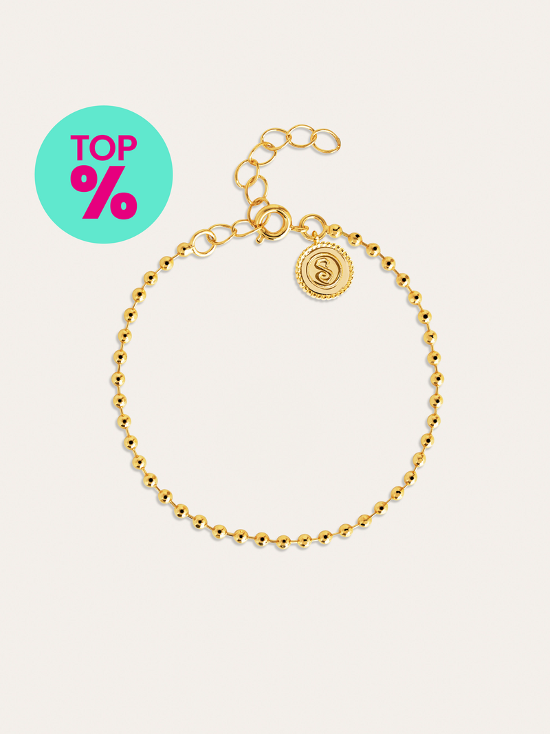 Pebbles Gold-Plated Bracelet