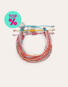 Set da 3 Bracciali Rainbow Spark Acciaio