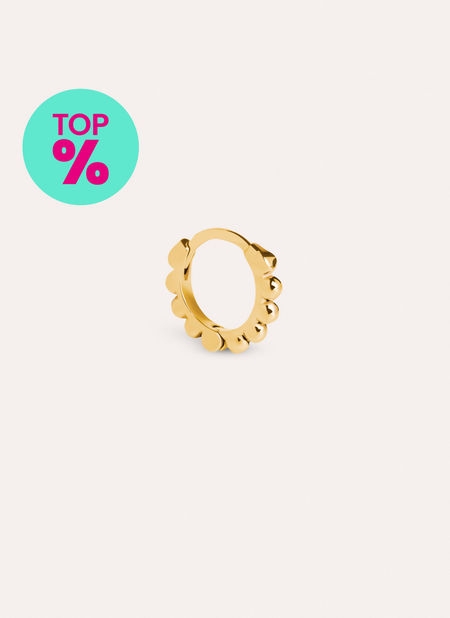 Pebbles S Gold Single Earring