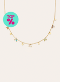 Shamira Stainless Steel Gold Necklace