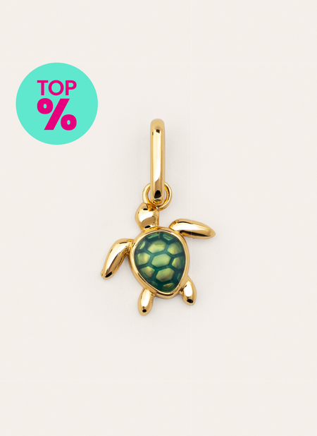 Turtle Gold Charm
