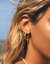Nairobi Gold Hoop Earrings