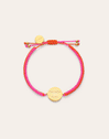 Personalized Bracelet Moon Neon Sunset Steel Gold-Plated