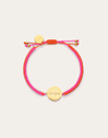 Personalized Bracelet Moon Neon Sunset Steel Gold-Plated