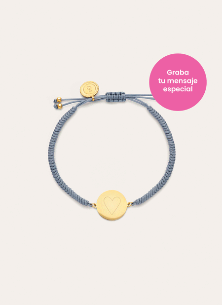 Personalized Bracelet Moon Marea Steel Gold-Plated
