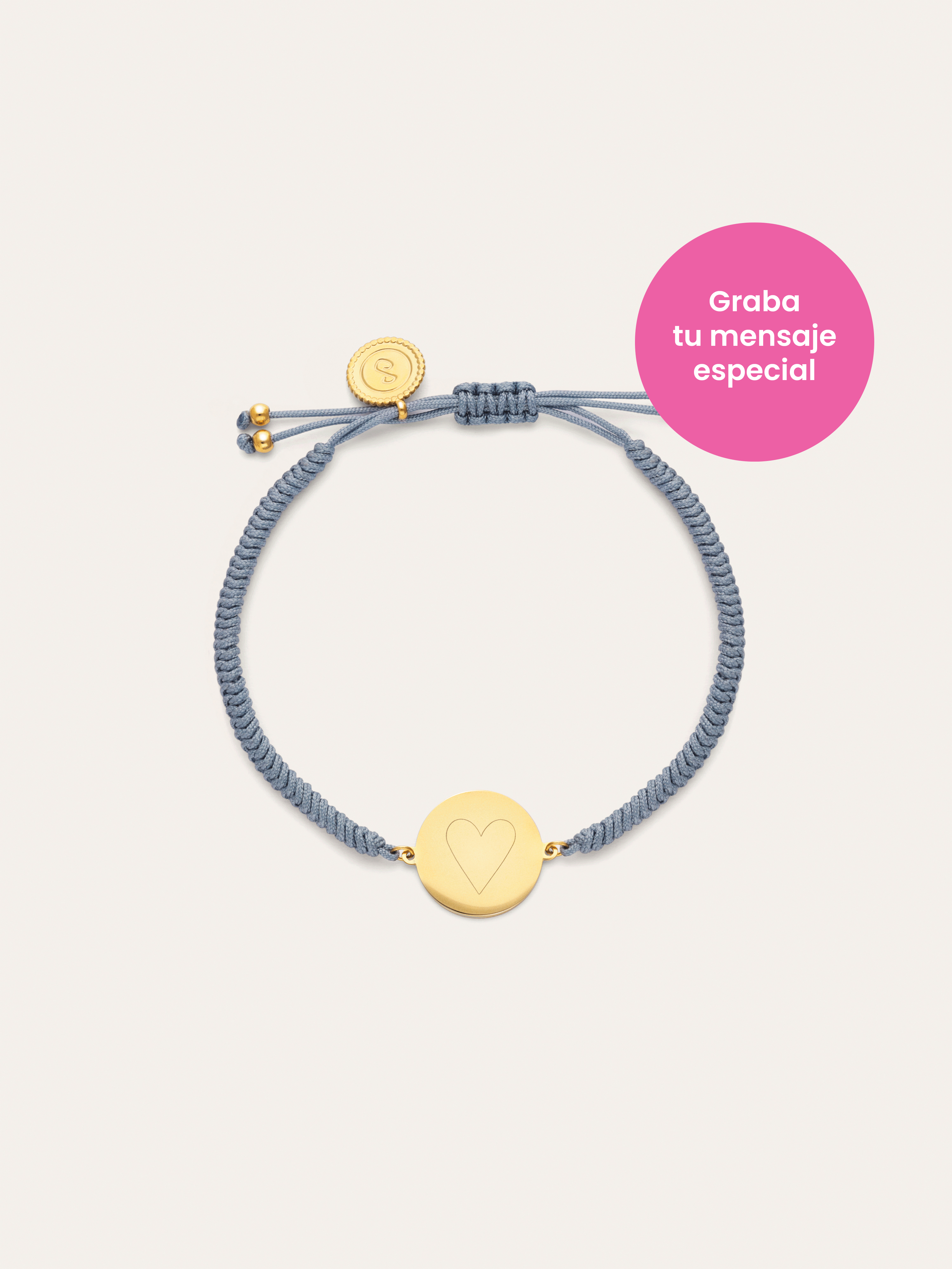 Personalized Bracelet Moon Marea Steel Gold-Plated