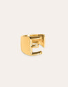 Letter Signet Personalized Gold Ring