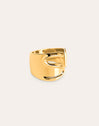 Letter Signet Personalized Gold Ring