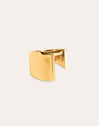 Letter Signet Personalized Gold Ring