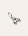 Personalized Initial Charm Organic Colors