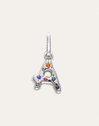 Personalized Initial Charm Organic Colors
