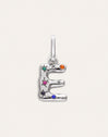 Personalized Initial Charm Organic Colors