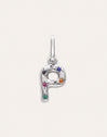 Personalized Initial Charm Organic Colors