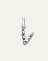 Personalized Initial Charm Organic Colors