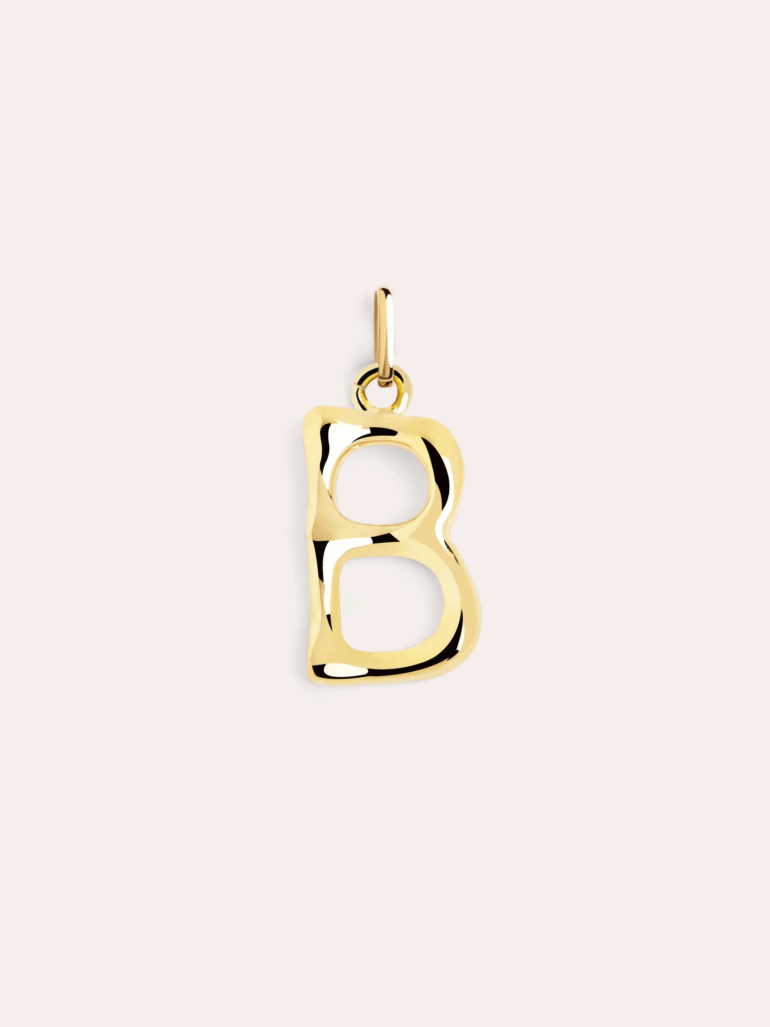 Letter XL Gold Charm