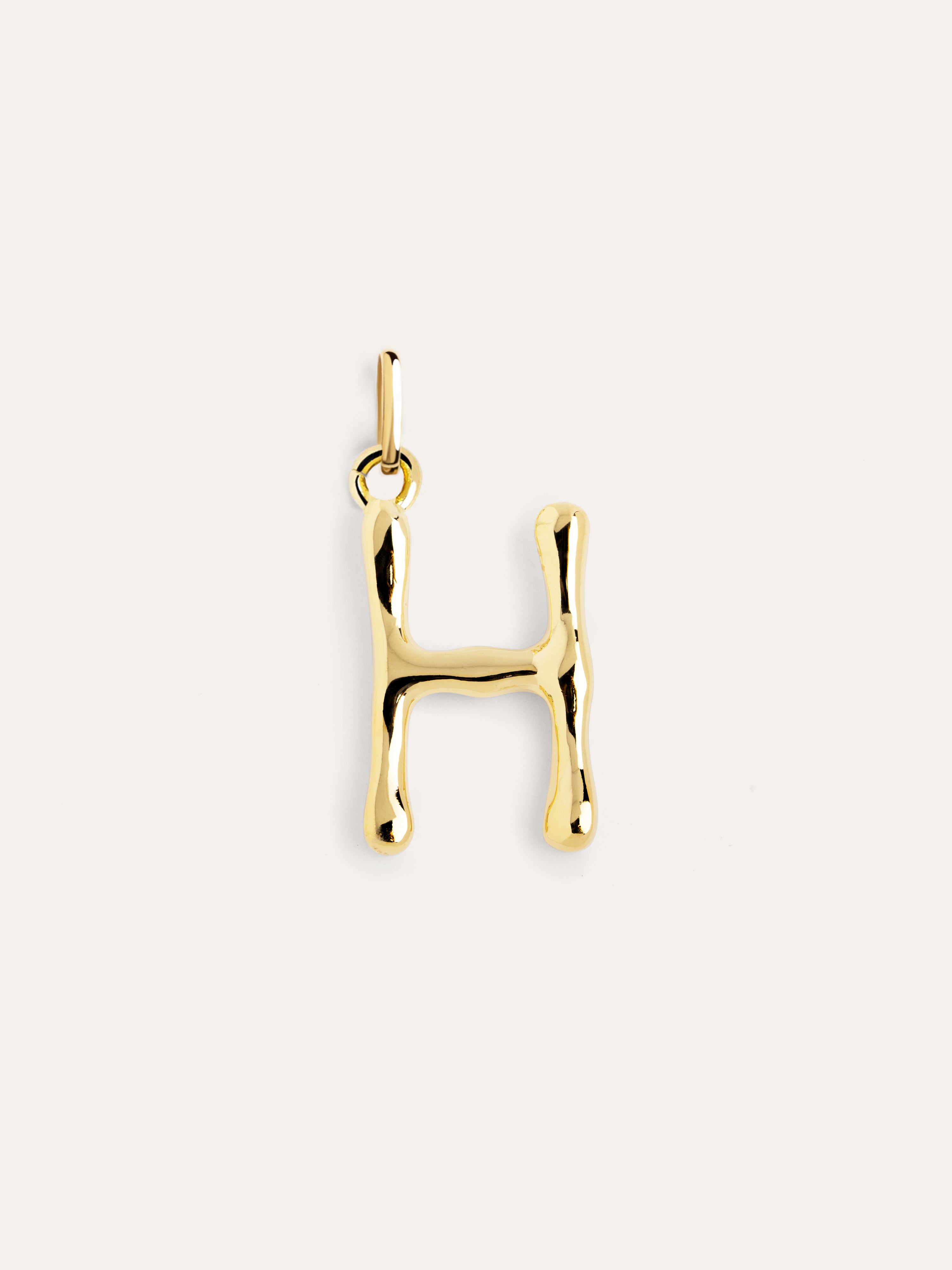 Letter XL Gold Charm