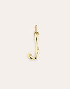 Letter XL Gold Charm