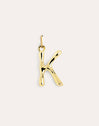 Letter XL Gold Charm