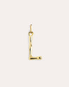 Letter XL Gold Charm