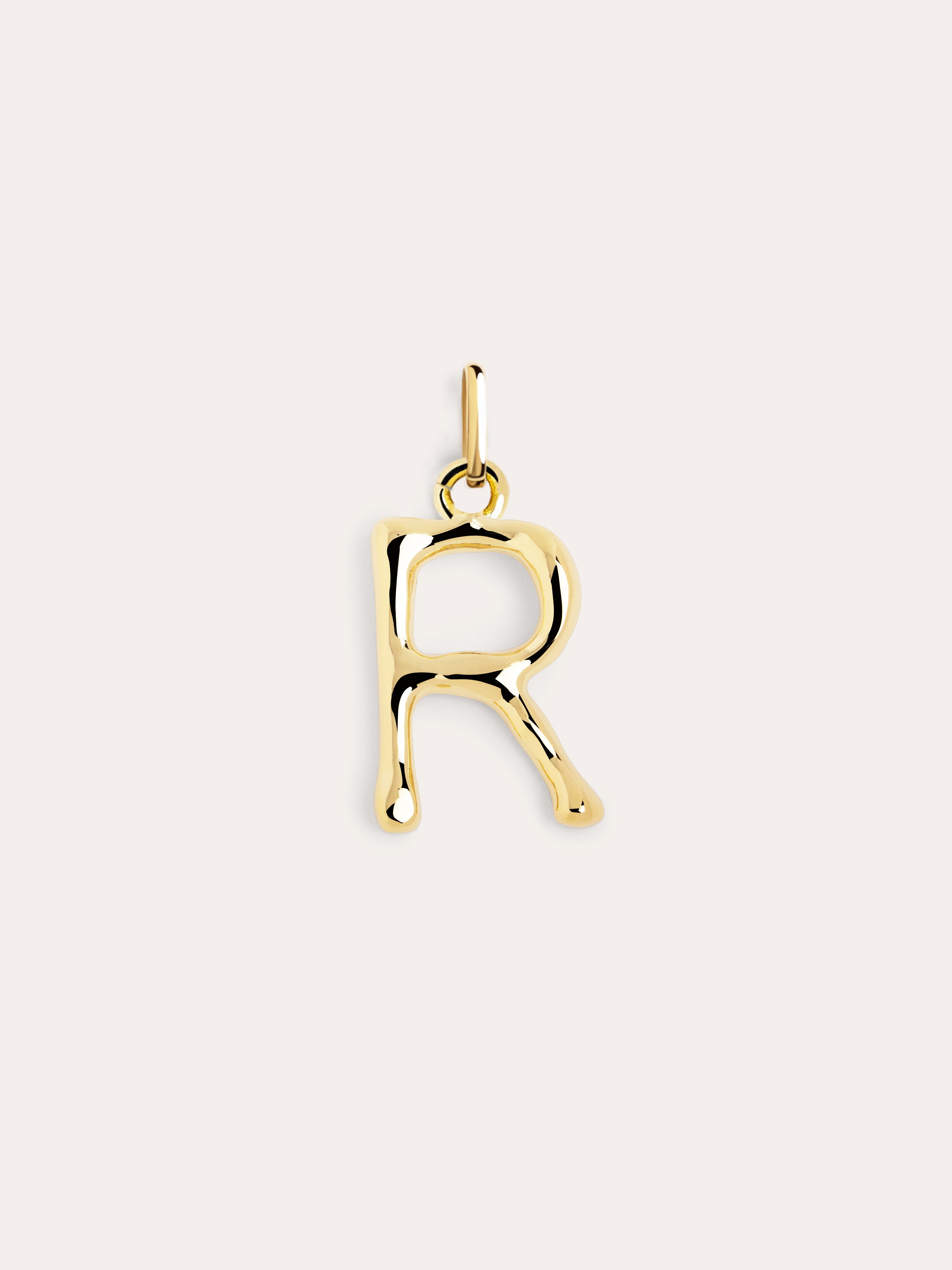 Letter XL Gold Charm