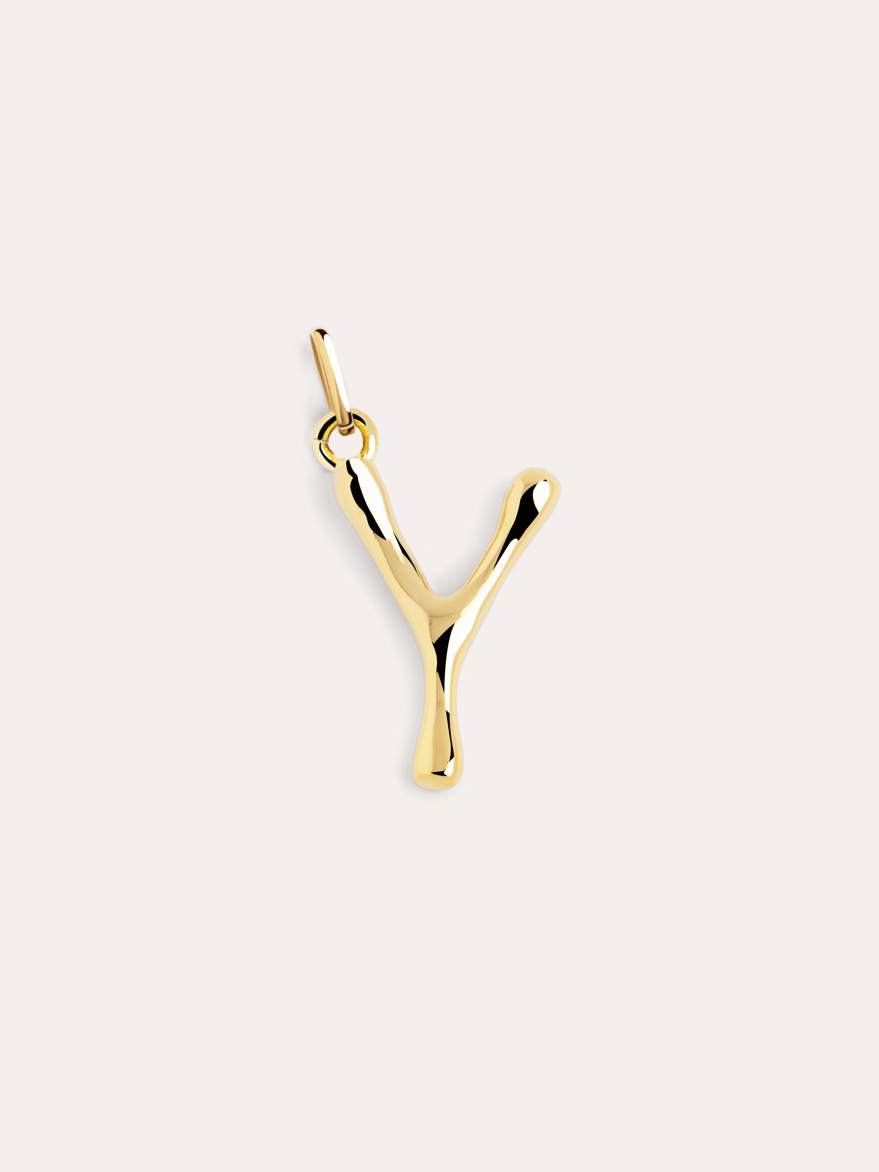 Letter XL Gold Charm