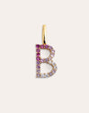 Charm Letter Spark Sakura Baño Oro