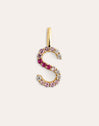 Charm Letter Spark Sakura Baño Oro