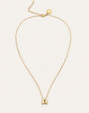 Collar Personalizado Hailey Letter Acero Baño Oro
