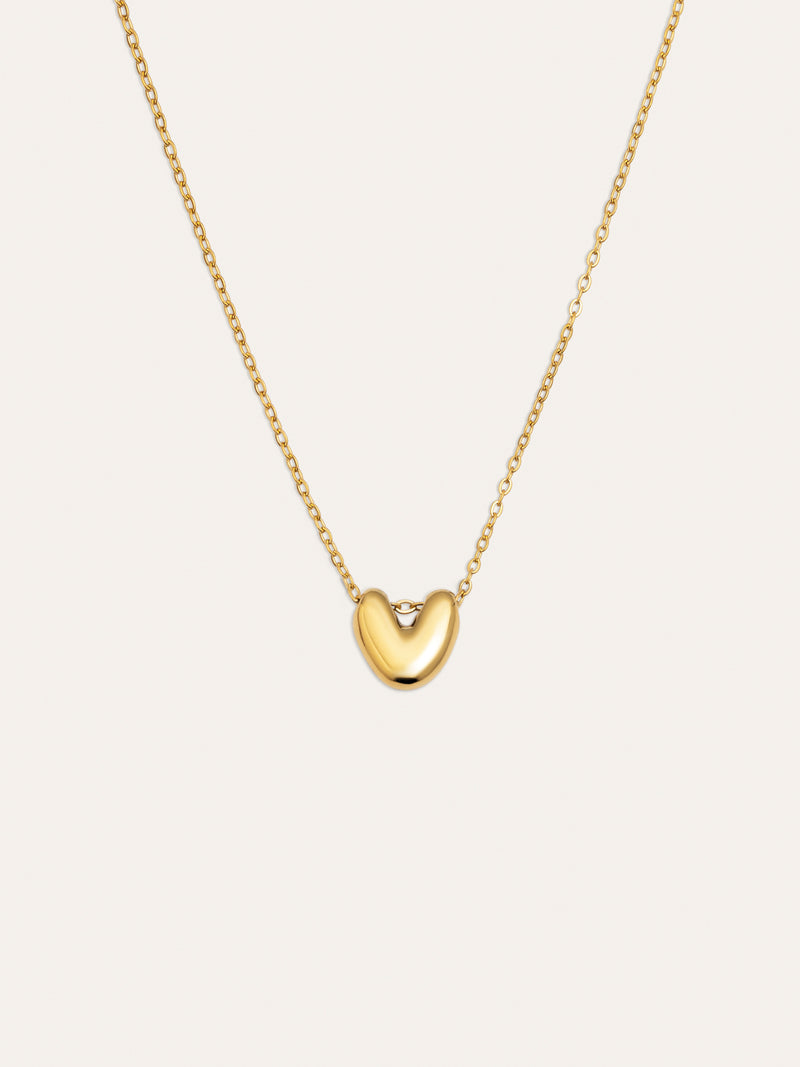 Hailey Letter Personalized Necklace Stainless Steel 18kt Gold Plated