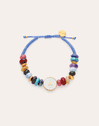 Personalized Bracelet Letter Mother of Pearl Gold-Plated Steel